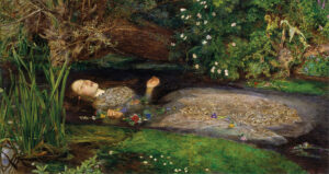 John Everett Millais'ın Ophelia adlı tablosu